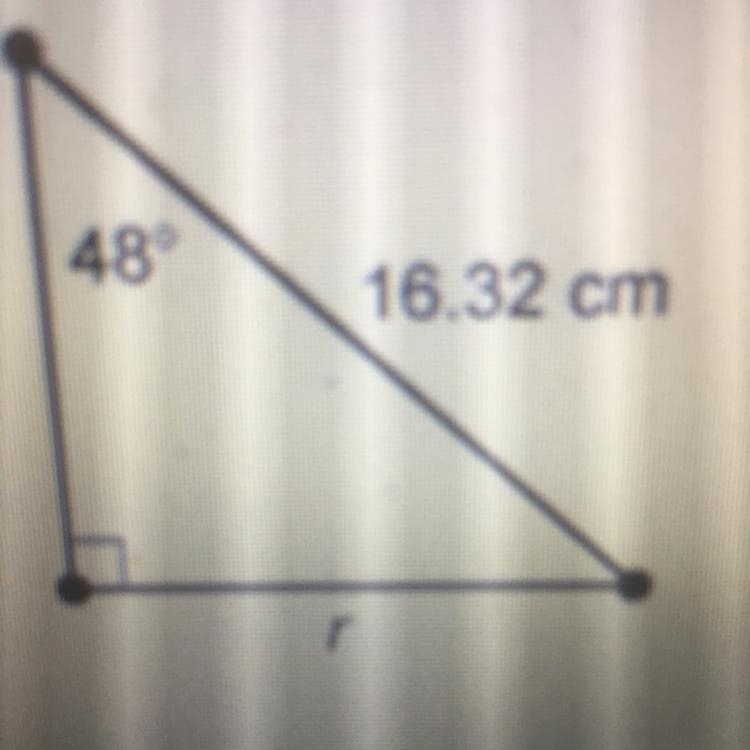 What is the value of r? I need help quick!-example-1