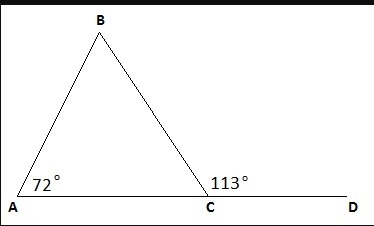 HELP ASAP!! Write a list of steps that are needed to find the measure of ∠B-example-1