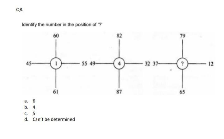 Identify the question mark ?-example-1