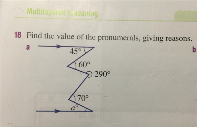 Find the value for a (geometry)-example-1