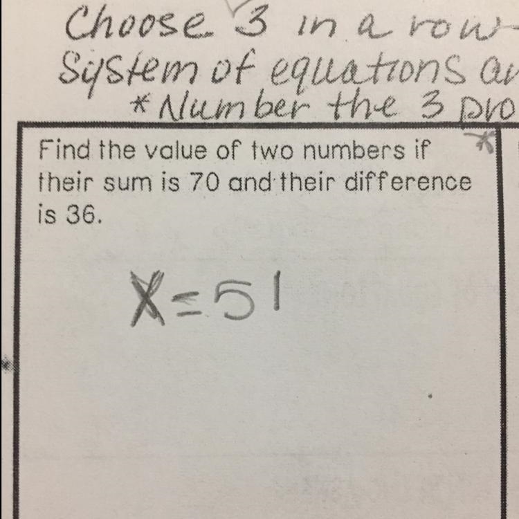 Is this right? we are learning ‘applying systems of equations’-example-1