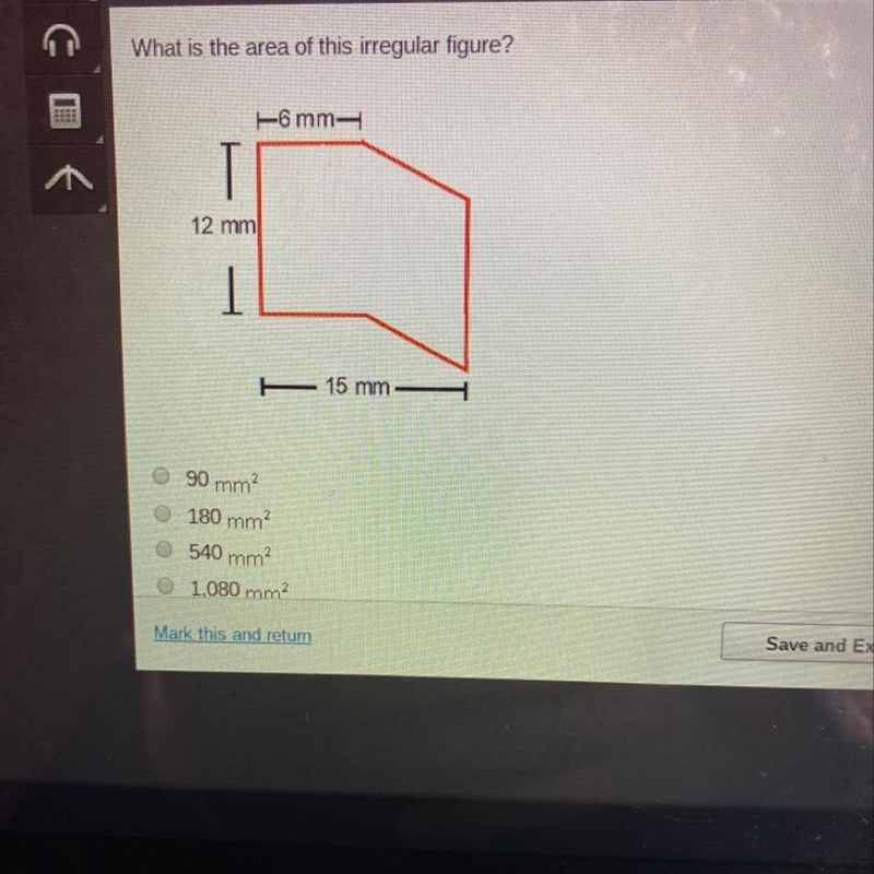 What is the area of this irregular figure?-example-1