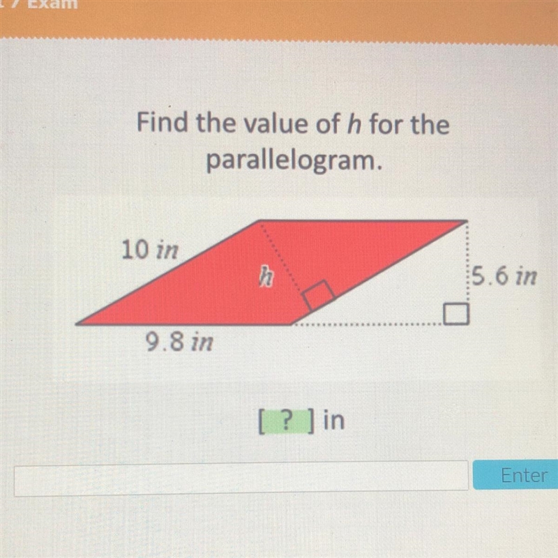 How do I find the value of H?-example-1