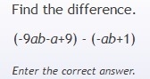 10 Points. Subtract The Polynomials. Please explain if you can.-example-1