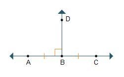 Point B is the midpoint of . Which statements about the figure must be true? Select-example-1