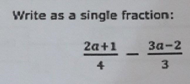 Please write as a single fraction​-example-1