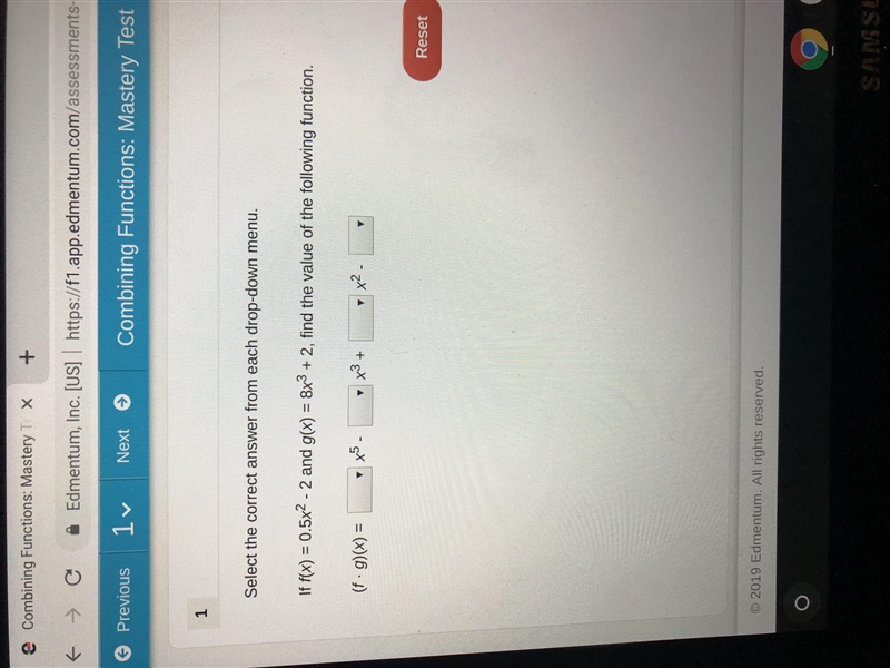 Select the correct answer from each drop down menu-example-1