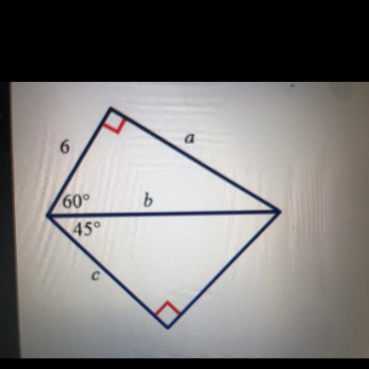 Analyze the diagram below and complete the instructions that follow Find a, b and-example-1