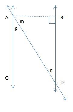 Given:  m∠p =47BD∥AC What is the m∠m? Put only the number. Do not label your answer-example-1