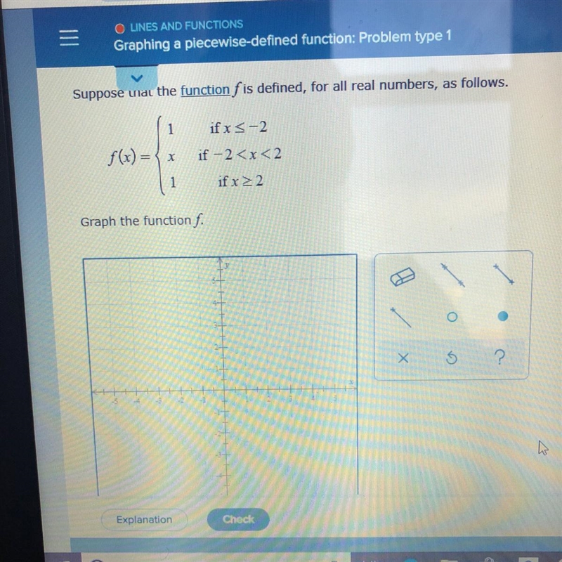 Graph the function f.-example-1