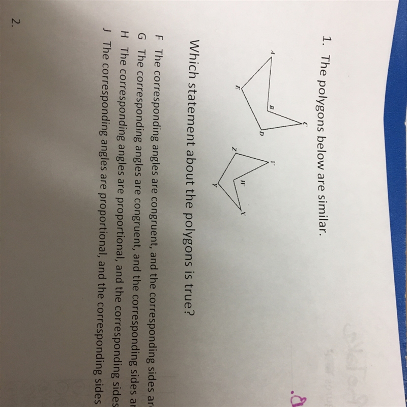 Which statement about the polygons is true?-example-1