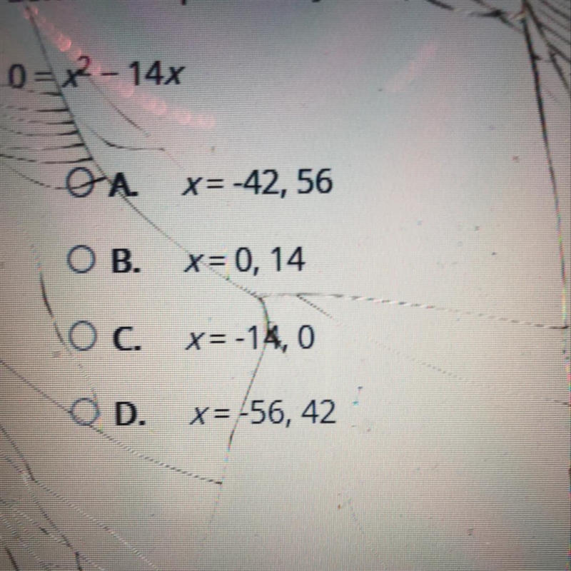 Pls help! solve the equation by completing the square. 0= x^2 - 14x-example-1