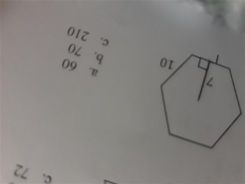 Find the area of a hexagon-example-1