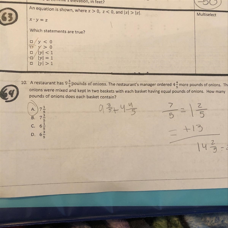 Just checking if the two questions are correct-example-1