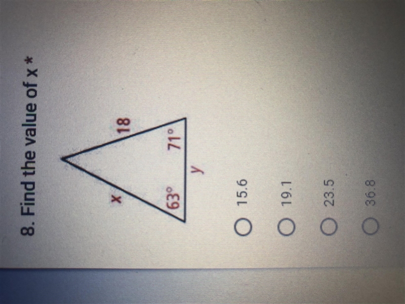 Find the value of x-example-1