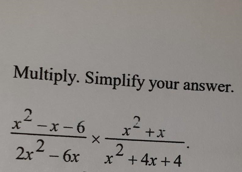 I got (x+1)/(x^2+2x)​-example-1