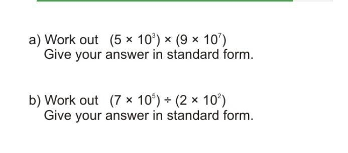 Please can you give me the answer in standard form​​-example-1