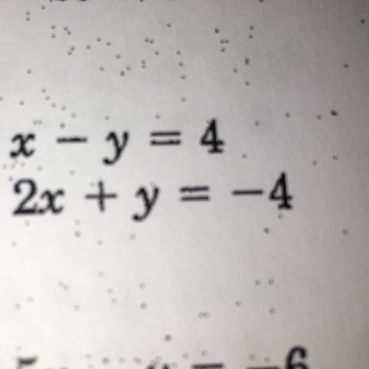 Answer this I’m elimination using addition and subtraction form-example-1