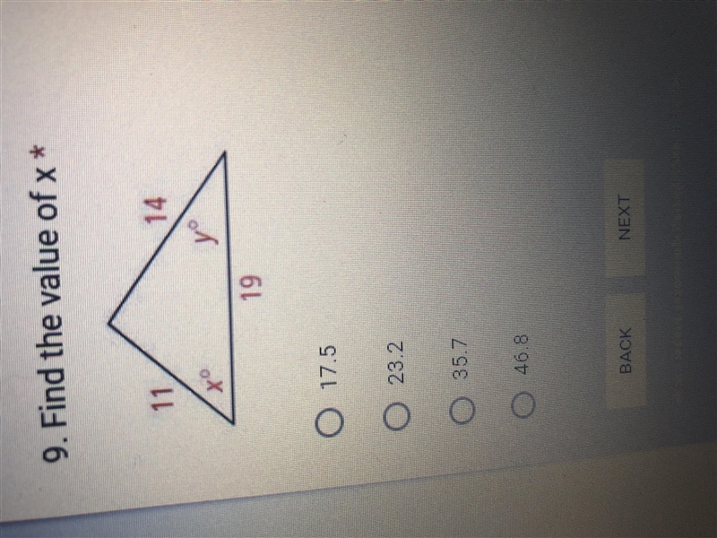 Find the value of x-example-1