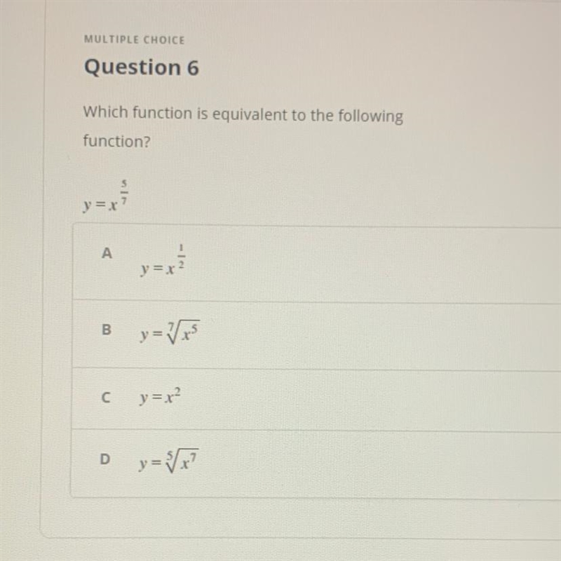 Which function is equivalent to the following function?-example-1