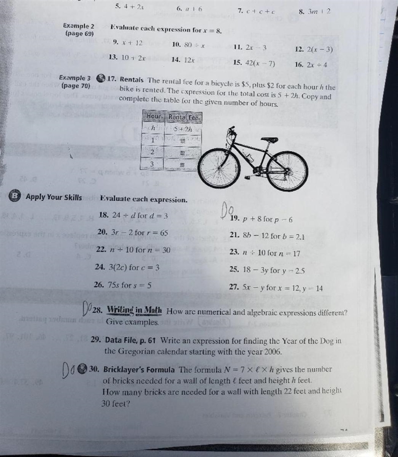 Been struggling with these problems can anyone help me 19,21,23,25,27,28,30-example-1