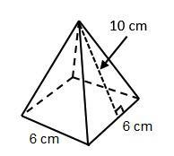 PLEASE HELP THIS IS MY LAST TRY!!!!! What is the surface area of the square pyramid-example-1