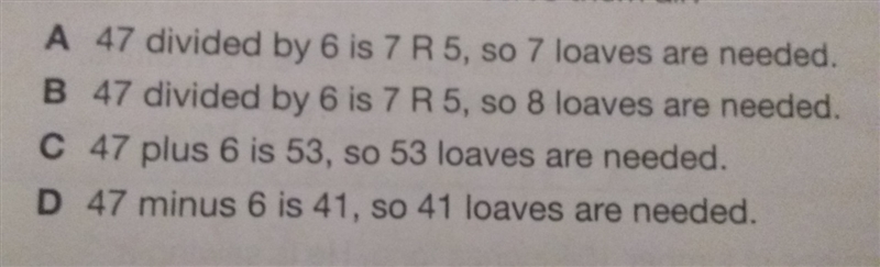 help! A loaf of bannana bread serves 6 guests. There will be 47 guests attending the-example-1