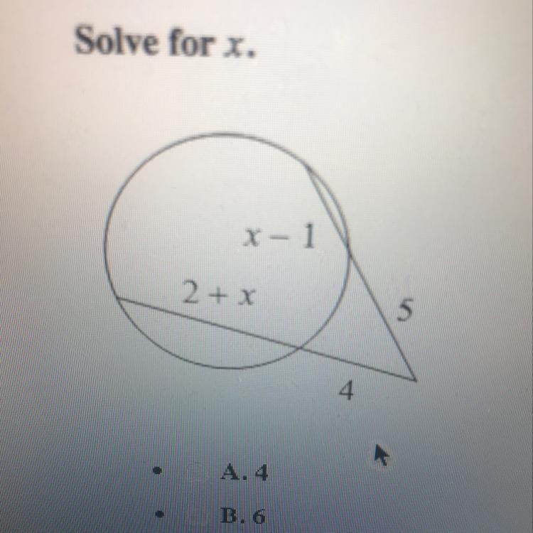 Solve for x in the picture please-example-1