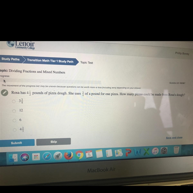 Is 4(2/3) The correct answer?-example-1