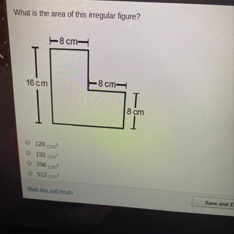 What is the area of this irregular figure?-example-1