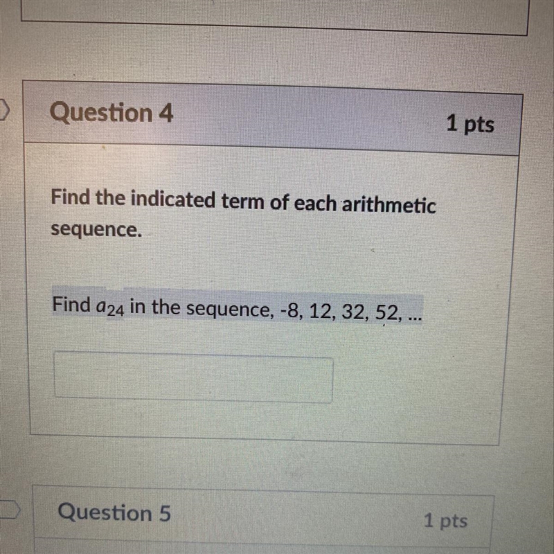 Find a24 in the sequence, -8, 12, 32, 52, ...-example-1