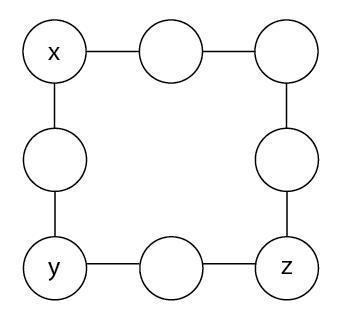 HELP PLEASE!!!! OFFERING POINTS! The numbers 1 through 8 are to be placed in the circles-example-1