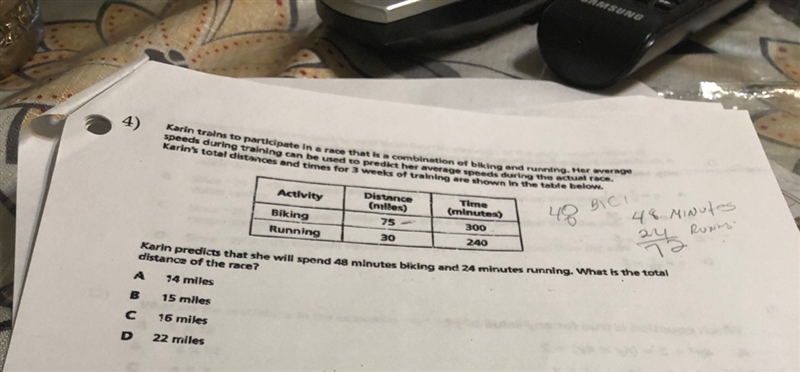 15 miles right can anyone help me, please-example-1