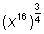 After the expression is simplified as much as possible, x is raised to what exponent-example-1