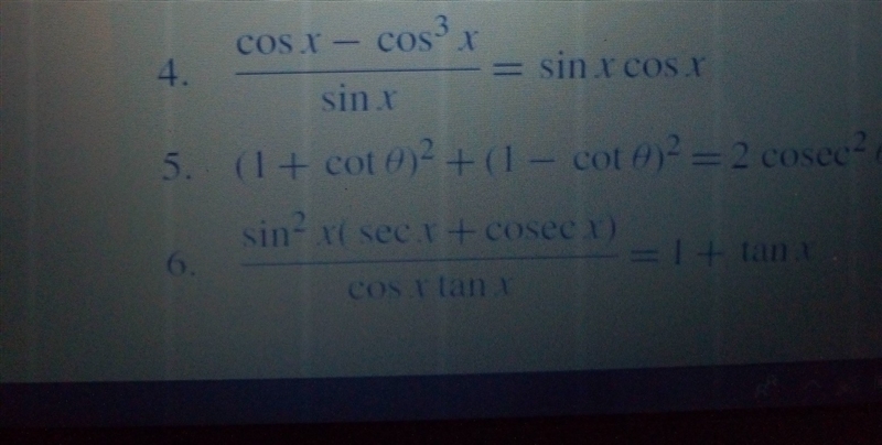 I need answers asap... please Proove the following trigonometric identities ...please-example-1