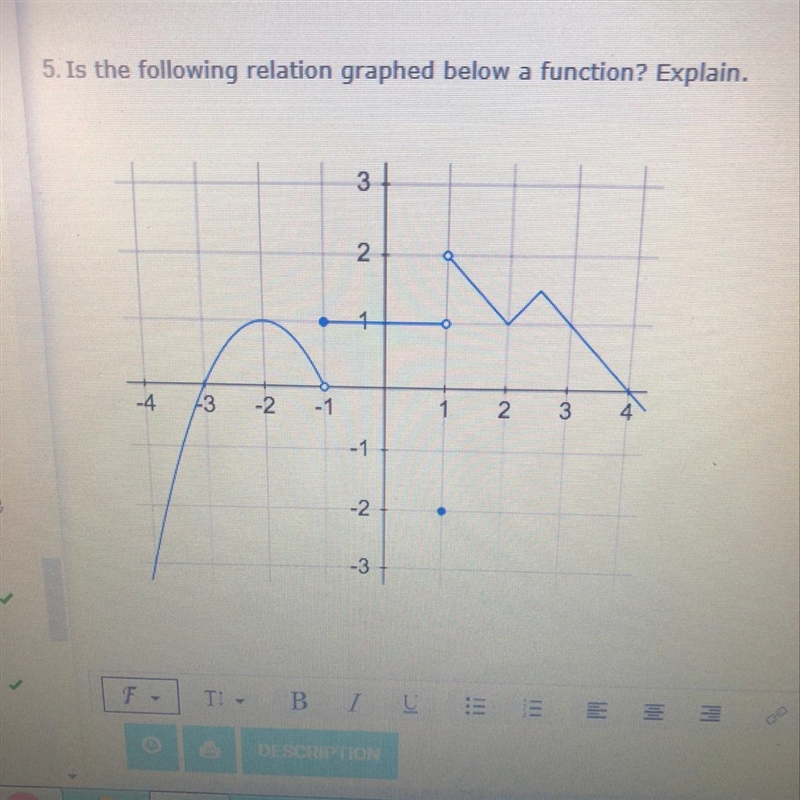 Is the following a function ?explain-example-1