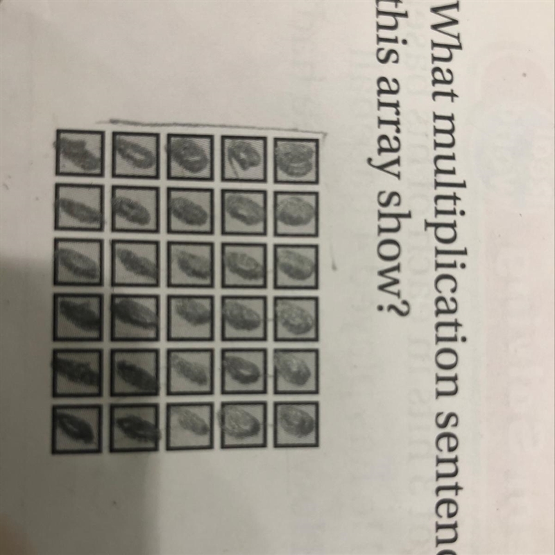 6. What multiplication sentence does this array show?-example-1