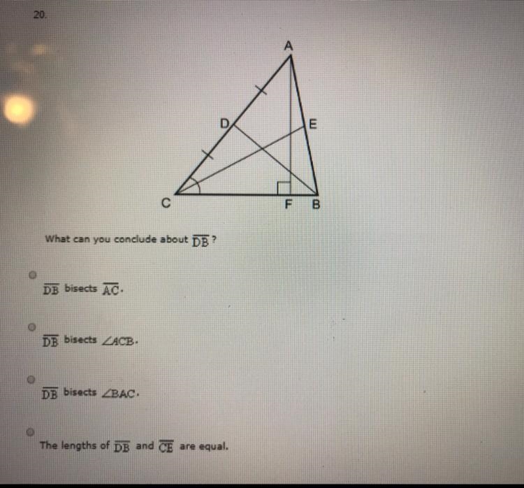 What can you conclude about lineDB?-example-1