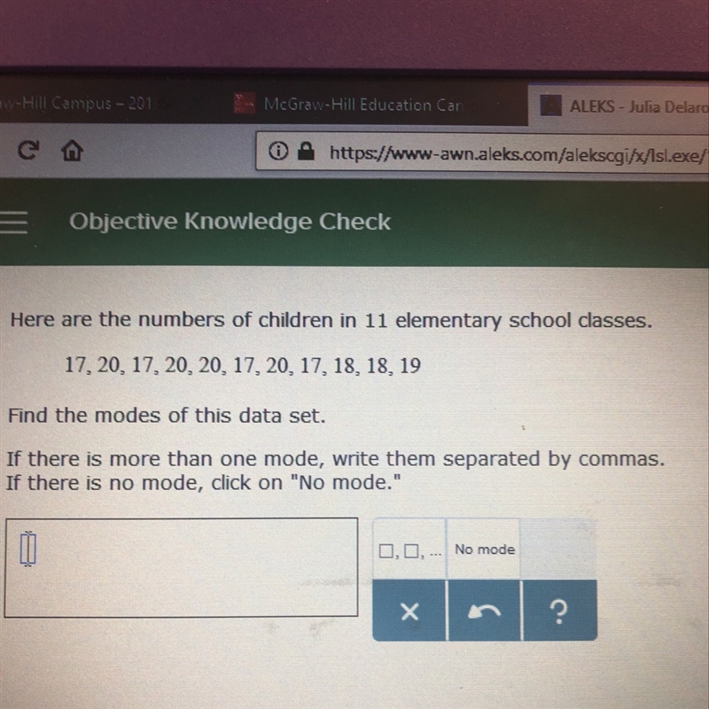 Here are the number of children in 11 elementary school classes-example-1