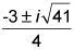 What are the solutions of 2x2 + 3x= −8?-example-1