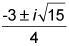 What are the solutions of 2x2 + 3x= −8?-example-4