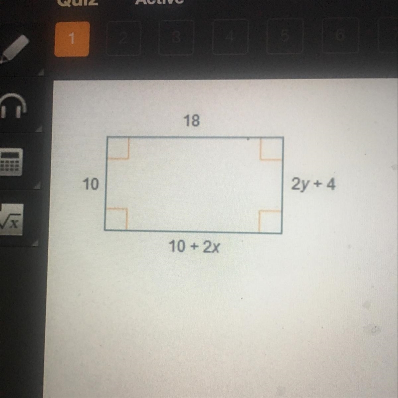 What is the value of y? 3 4 5 6-example-1