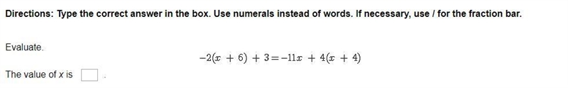 Type the correct answer in the box. Use numerals instead of words. If necessary, use-example-1