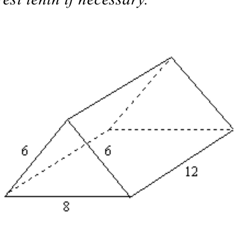 Find the lateral area of each prism. Round to the nearest tenth if necessary. Question-example-1