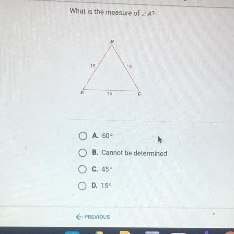 What is the measure of A-example-1