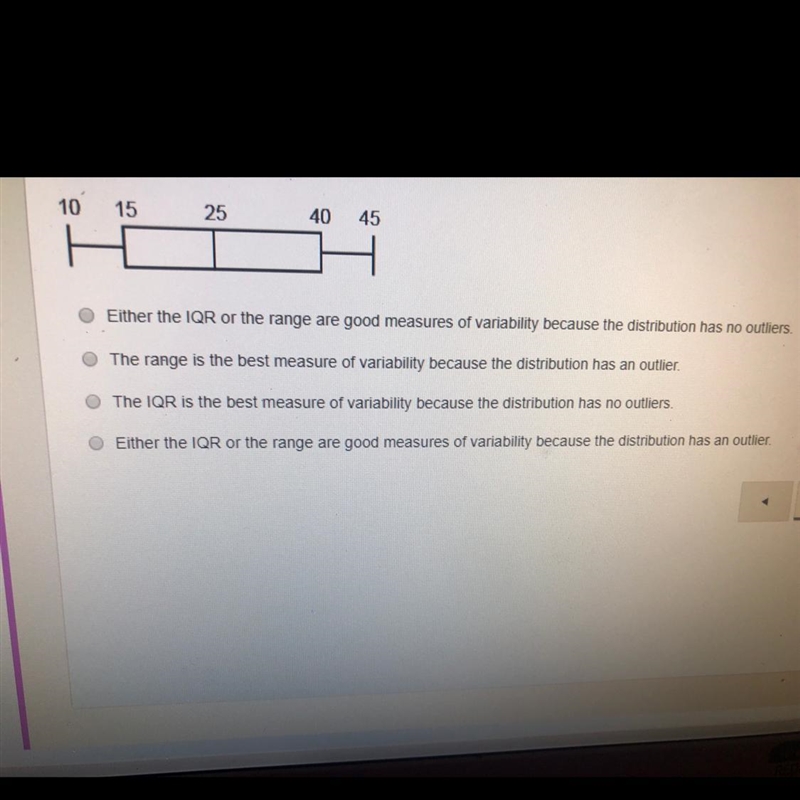 Which statement is true about the distribution?-example-1