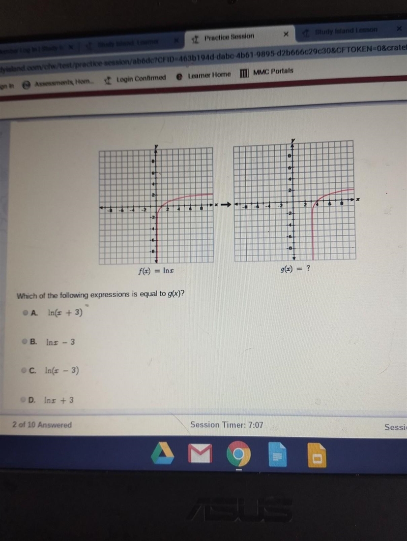 Which of the following expressions is equal to g(x)​-example-1