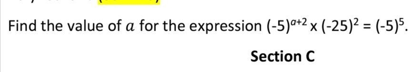 Exponents and Powers Question Need help, please answer with explanation.-example-1