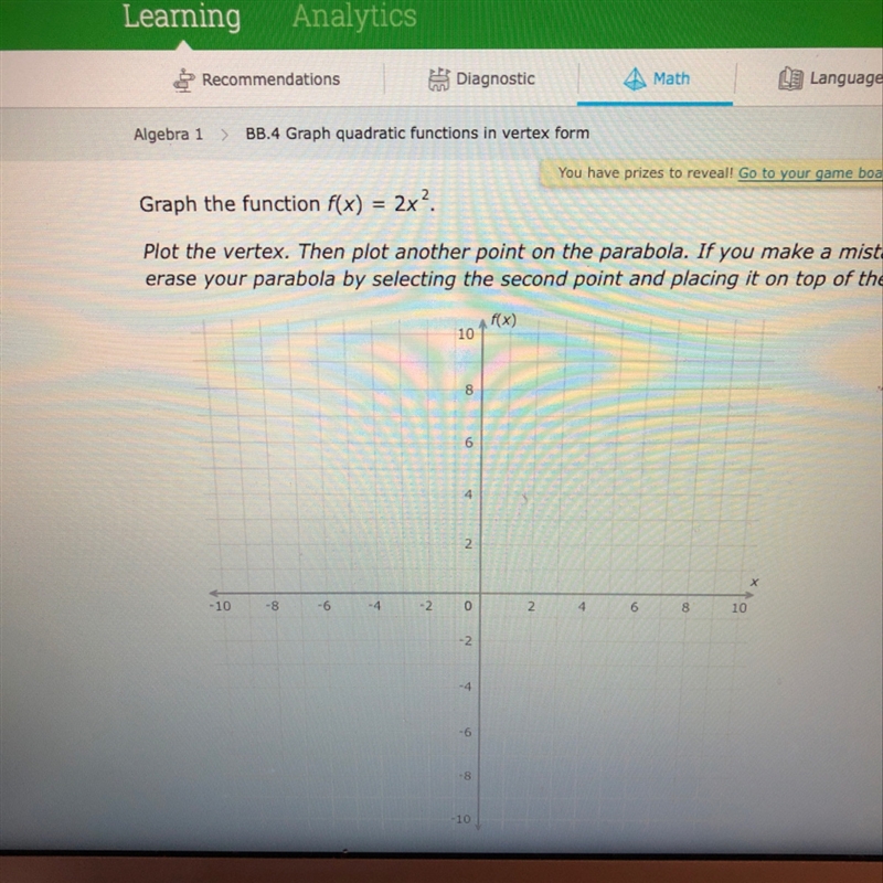 Graph the function f(x)=2x^2-example-1