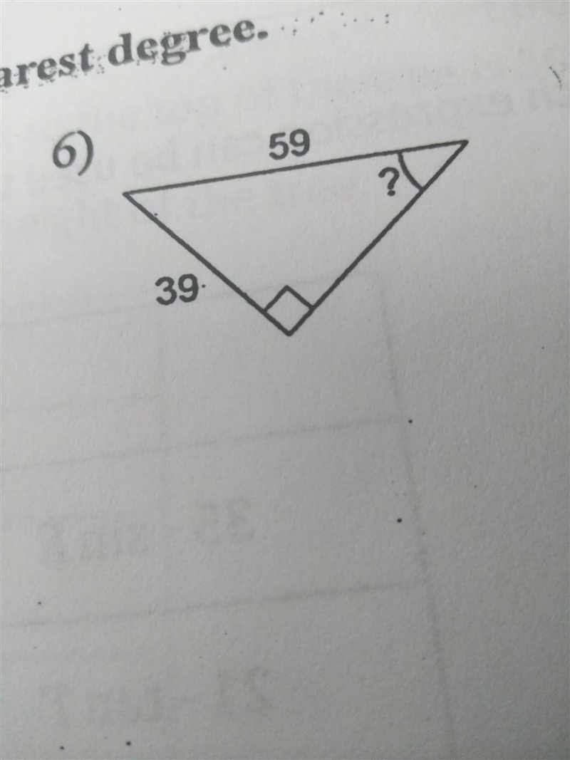 Find the measurement of the indicated angle to the nearest degree-example-1